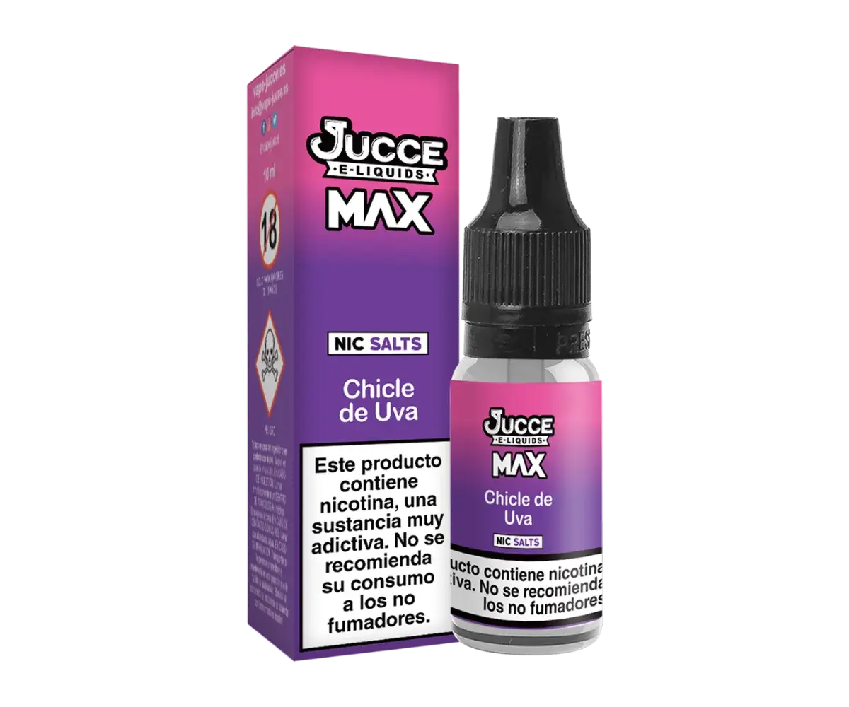 Botella de e-líquido Jucce Max 10 ml sabor Chicle de Menta
