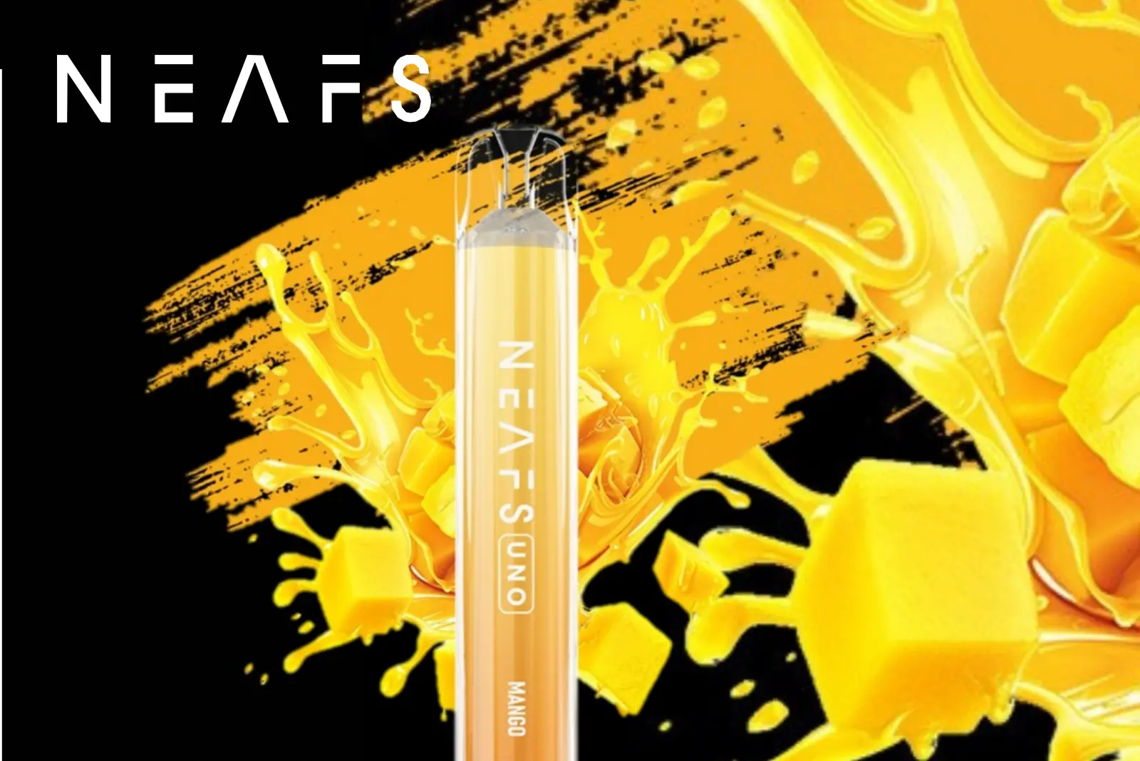 NEAFS UNO Crystal Mango – vaper desechable de 700 caladas con sabor frutal tropical