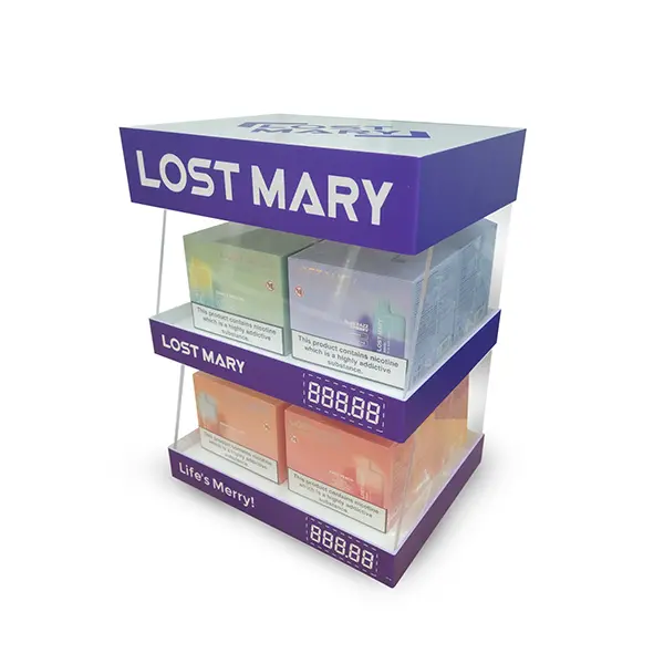 display para gasolineras de vape lost mary oficial