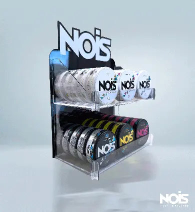 expositor gasolinera bolsas de nicotina proveedor oficial