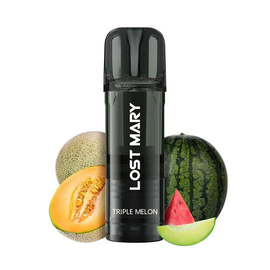 Cápsula Lost Mary Tappo Pro sabor Triple Melón compatible con Tappo Glayce
