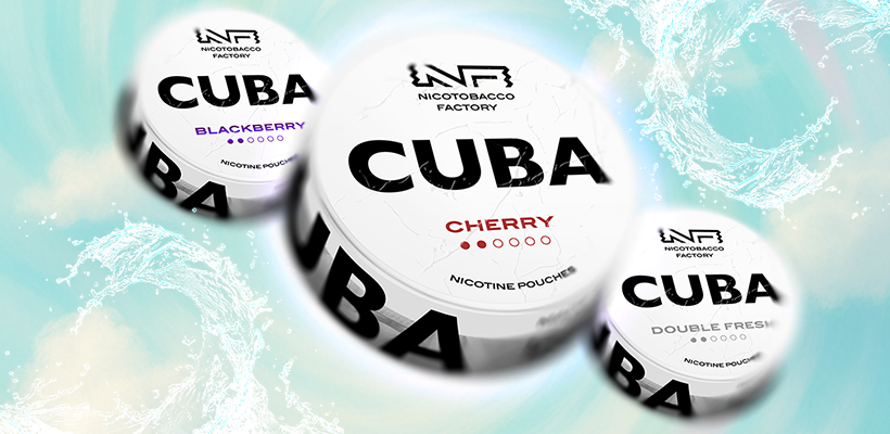 Cuba White Watermelon 16 mg/g – Bolsas de Nicotina