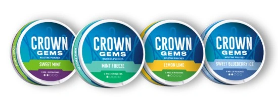 Crown Gems Lemon Lime 16 mg/g | Bolsas de Nicotina Mayorista