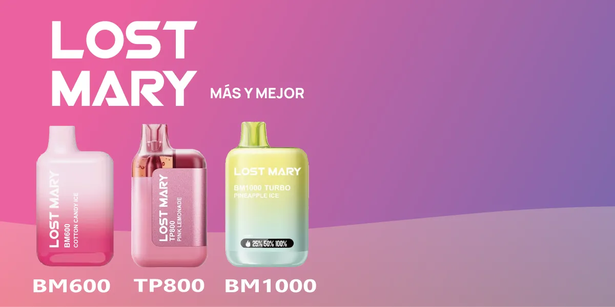 ¿Por Qué Elegir un Vaper Desechable Lost Mary?