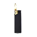mechero-prof-gold-cap-electronico-negro-mayorista.webp