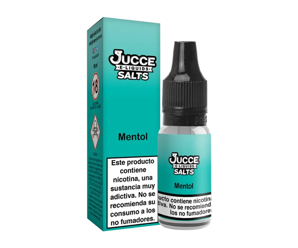 Jucce Salts Mentol 10ml E-líquido