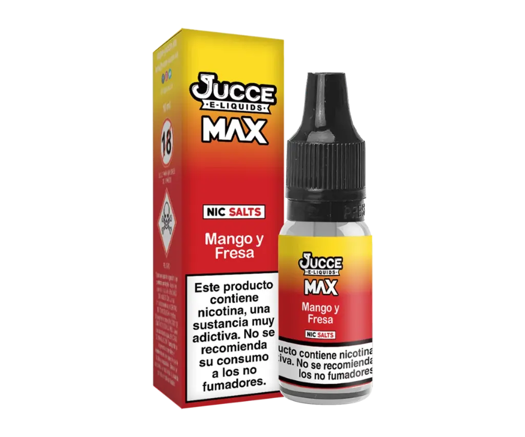 [40911ES] Jucce Max Mango y Fresa 10ml E-líquido (12mg)
