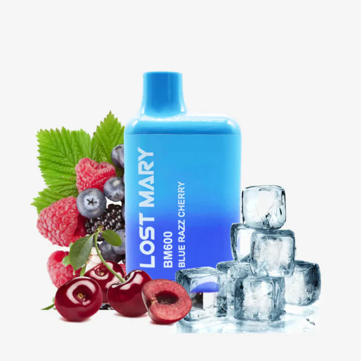 LOST MARY BM600 20mg Blue Razz Cherry