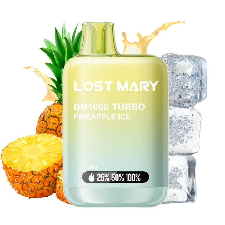 [LMY14288] LOST MARY BM1000 20mg Pineapple Ice 