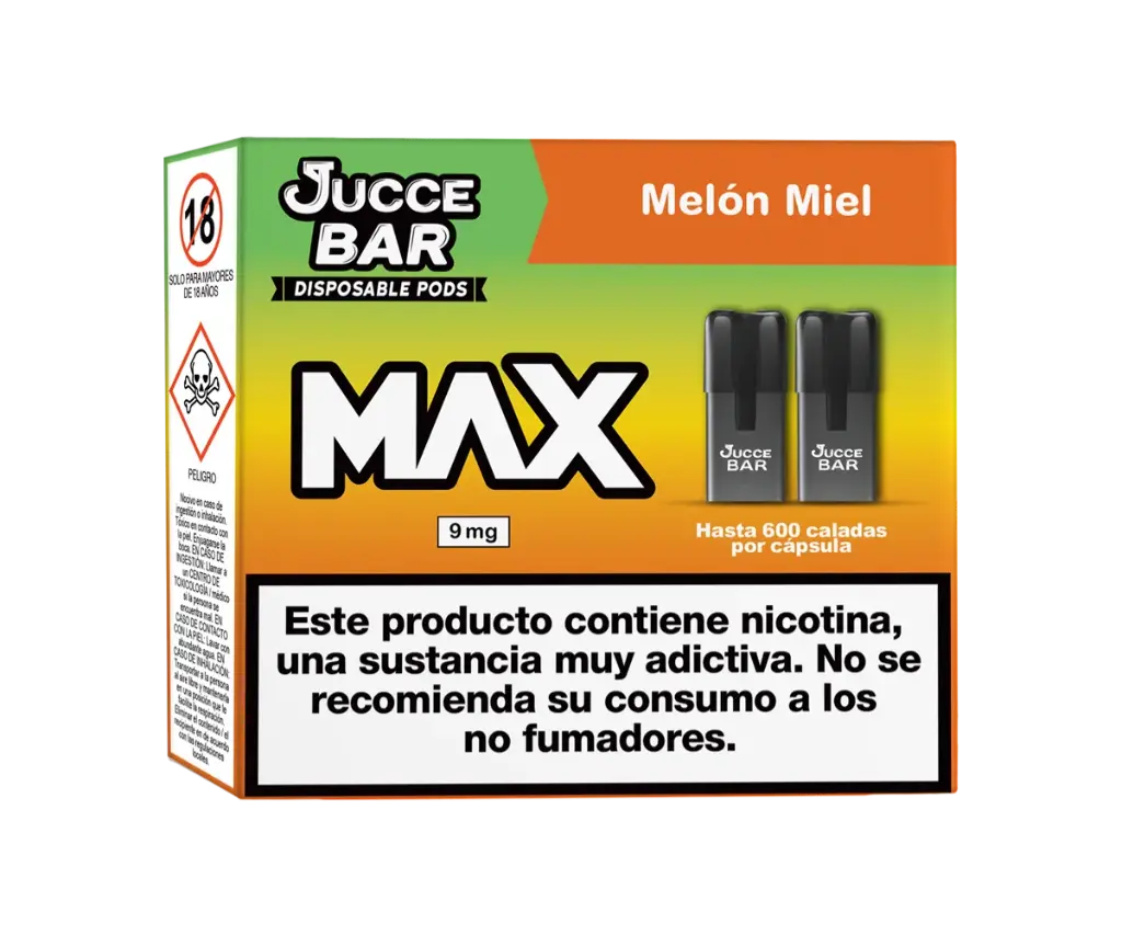 [40829ES] Jucce Bar MAX 9mg Melón Miel