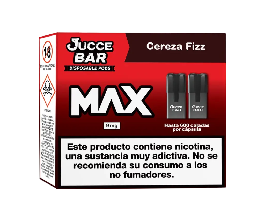 Jucce Bar MAX 9mg Cereza Fizz