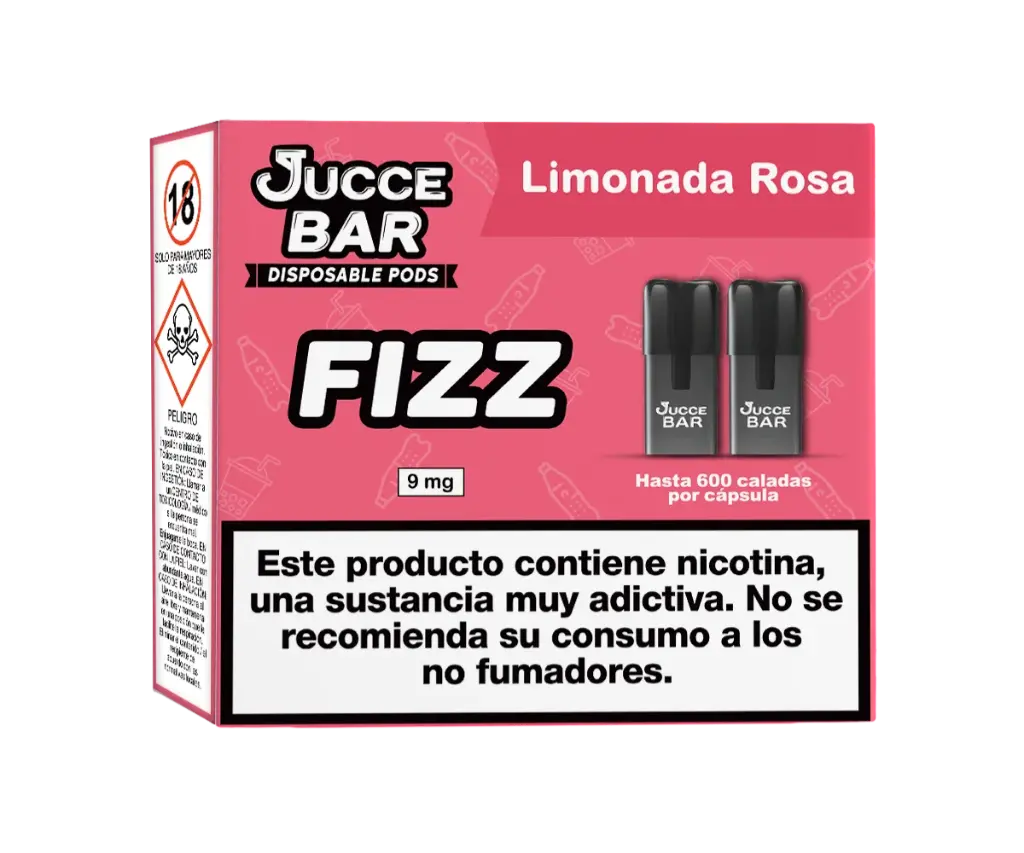 Jucce Bar MAX 9mg Limonada Rosa