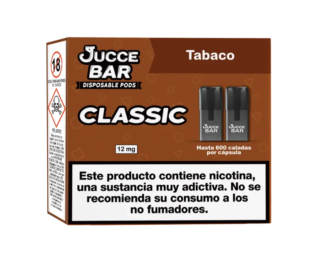 Jucce Bar Classic Tabaco 12mg