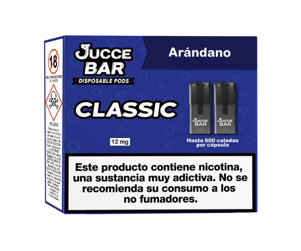 Jucce Bar Classic Arándano 12mg