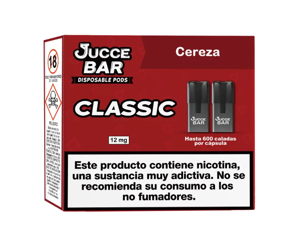 Jucce Bar Classic Cereza 12mg