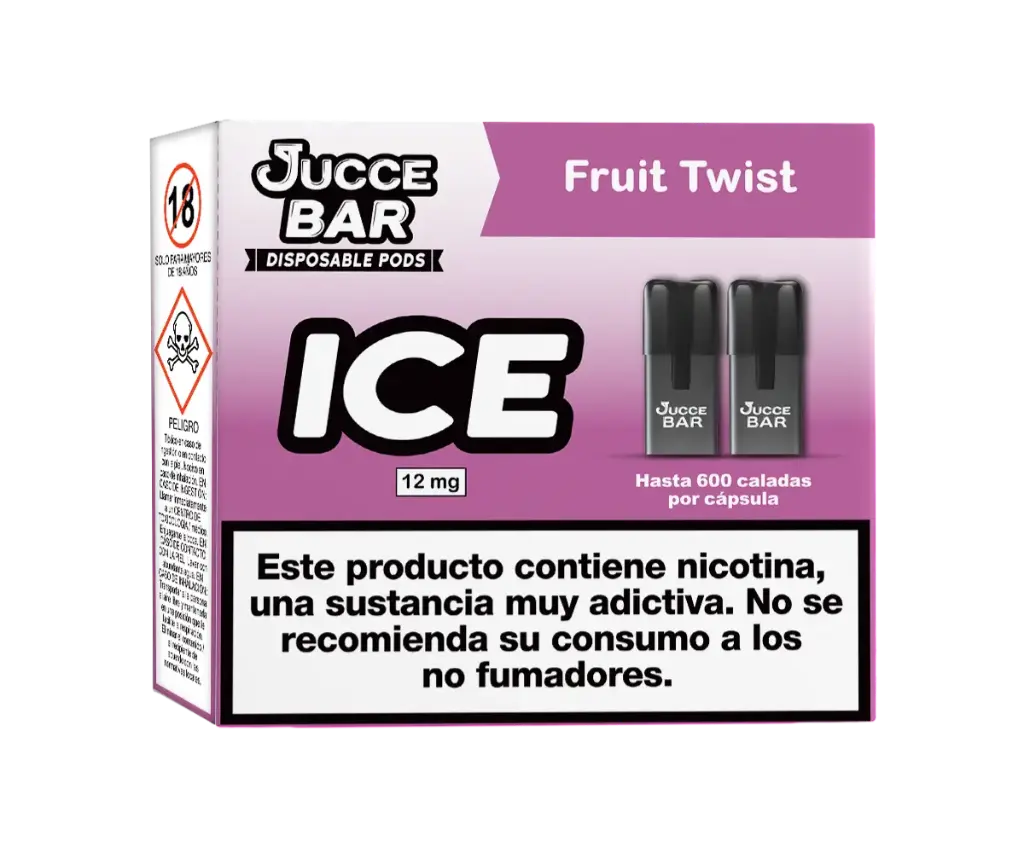 Jucce Bar Ice Fruit Twist 12mg