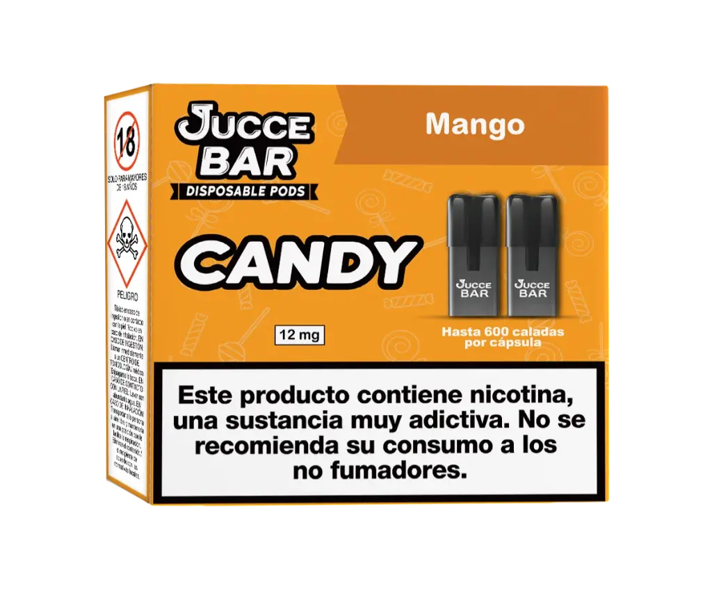 Jucce Bar Candy Mango 12mg