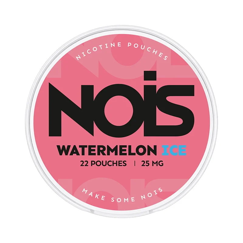 NOIS Watermelon Ice 25 mg/g – Bolsas de Nicotina