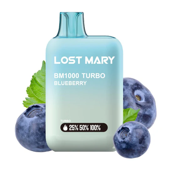 [LMY17440] LOST MARY BM1000 20mg Blueberry