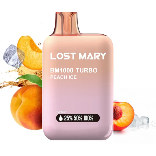 [LMY17445] LOST MARY BM1000 20mg Peach Ice