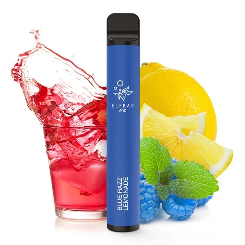 [EB600V1073] Elfbar 600 Blue Razz Lemonade 20mg