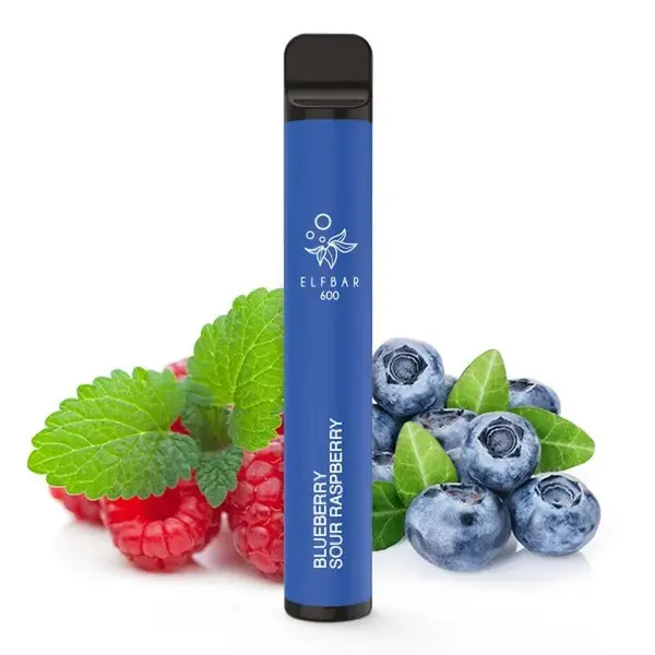 [EB600V1007] Elfbar 600 Blueberry Sour Raspberry 0mg