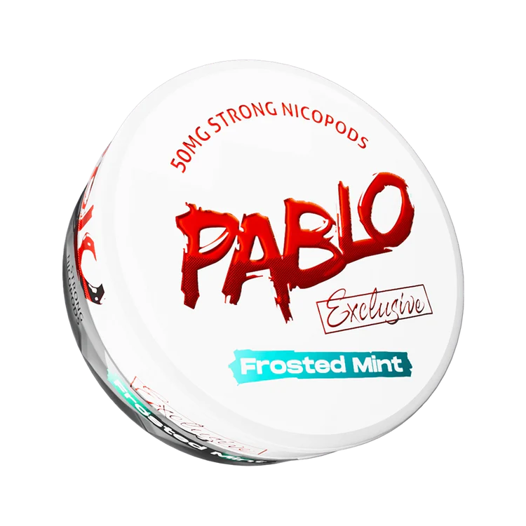 PABLO Exclusive pouches 50 mg/g – Frosted Mint