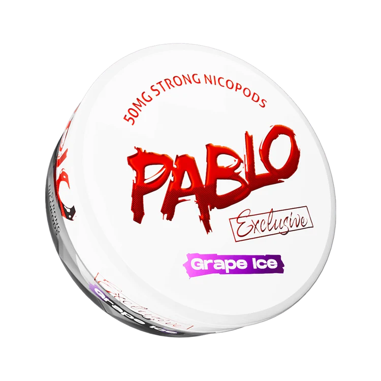 PABLO Exclusive pouches 50 mg/g – Grape Ice