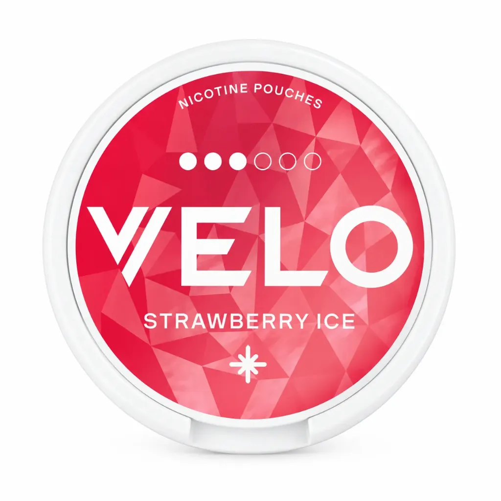[2003207] VELO Strawberry Ice Slim S3 10 mg – Bolsas de Nicotina