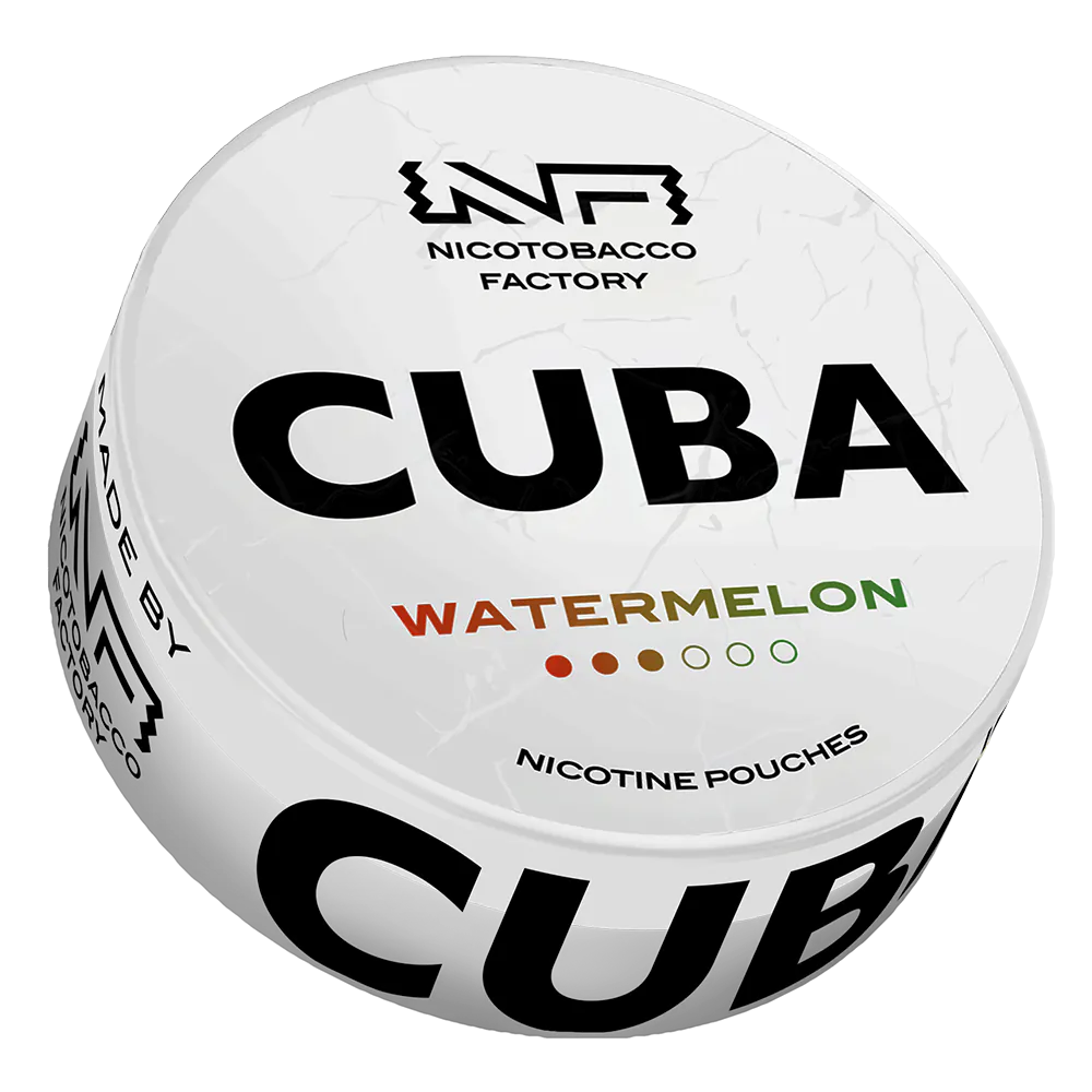 Cuba White Watermelon Nicotine Pouches 16 mg/g