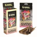 G-Rollz Russian Cream Hemp Wraps – Display 15 Packs (60 Blunts)