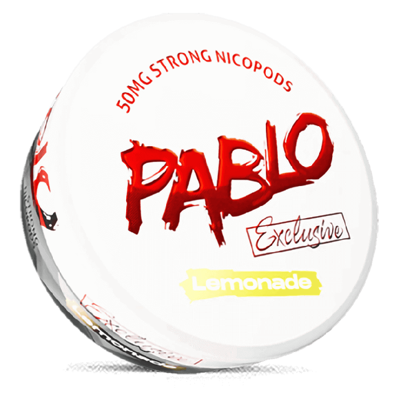 PABLO Exclusive pouches 50 mg/g – Lemonade