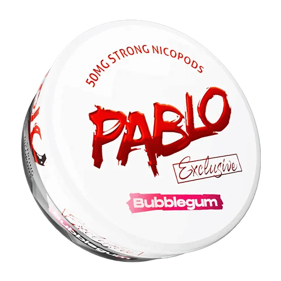 [1485] PABLO Exclusive pouches 50 mg/g - Bubblegum