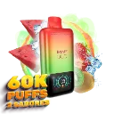 Vaper desechable BalMY DUO ZERO nic. 60000 puff – Fresa Kiwi y Sandía