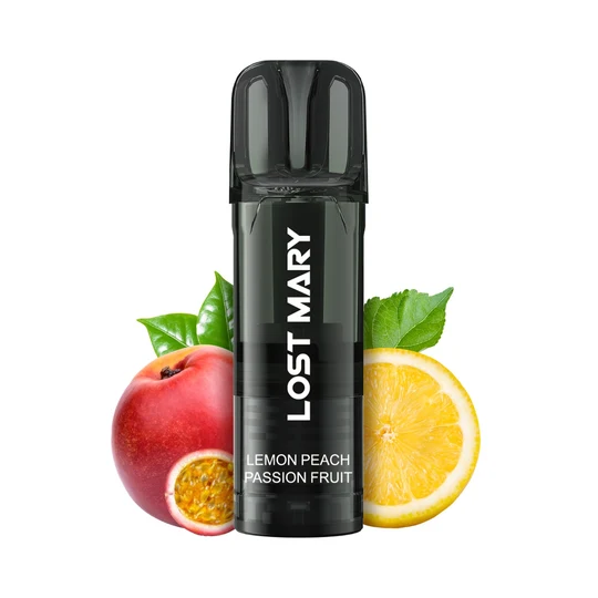 [LMY23143] Lost Mary Tappo PRO x1 CÁPSULA Lemon Peach Passion Fruit 20mg