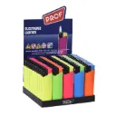 Mechero PROF Bi-Color Rubber Touch | 50 Unidades