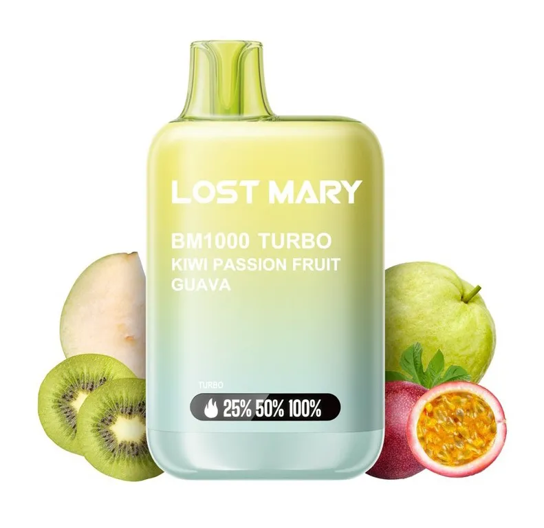 LOST MARY BM1000 20mg Kiwi Passion Fruit Guava