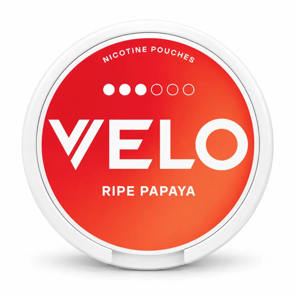 [2006023] VELO Ripe Papaya Slim S3 8 mg – Bolsas de Nicotina
