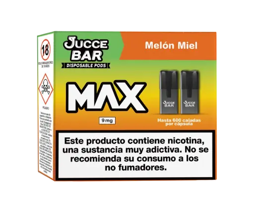 [40829ES] Jucce Bar MAX 9mg Melón Miel