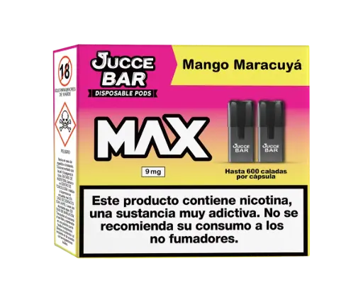 [40833ES] Jucce Bar MAX 9mg Mango Maracuyá