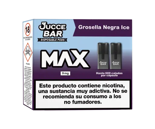 [40838ES] Jucce Bar MAX 9mg Grosella Negra Ice