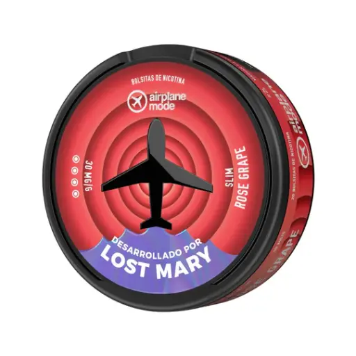 [NPLM00210] Bolsa Nicotina Lost Mary Airplane Rose Grape 30mg