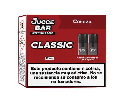 [40803ES] Jucce Bar Classic Cereza 12mg