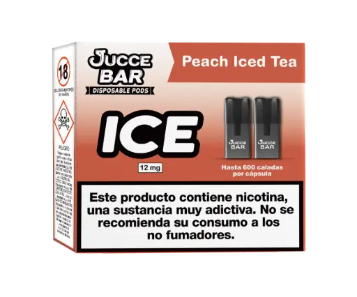 [40812ES] Jucce Bar Peach Iced Tea 12mg