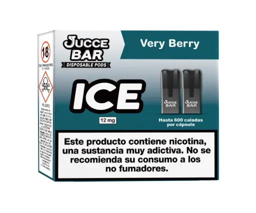 [40809ES] Jucce Bar Ice Very Berry 12mg