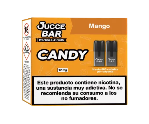 [40815ES] Jucce Bar Candy Mango 12mg