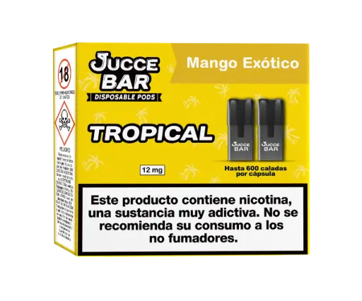 [40813ES] Jucce Bar Tropical Mango Exótico 12mg