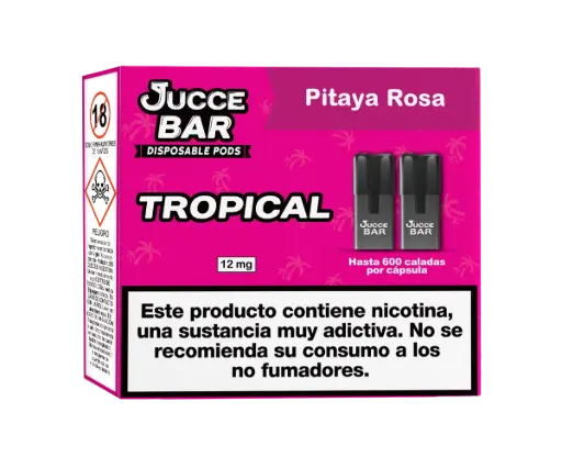 [40814ES] Jucce Bar Tropical Pitaya Rosa 12mg