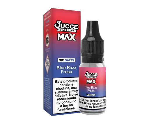 Jucce Max Blue Razz Fresa 10ml E-líquido