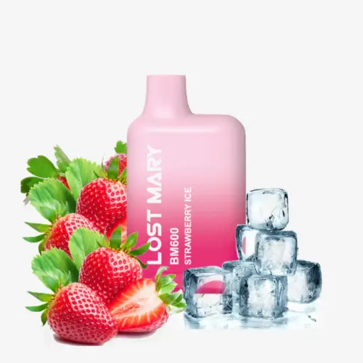 [LMY21240] LOST MARY BM600 20mg Strawberry Ice